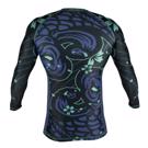 PRIDE OR DIE survival Long sleeve RASHGUARD - BLACK